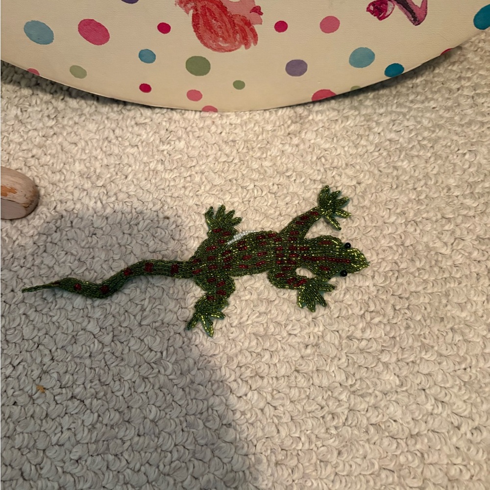 Beaded Gecko Lizard Patch New - image 6